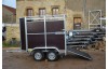 BW Bétaillère Pony 250 x 125 x 175 double essieux PTAC 750kg 
