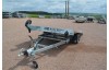 >>PROMO<< Remorque plateau 406x203 basculant Temared rails + alu strié 2700kg