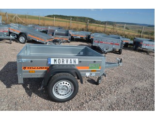 Temared Galva simple essieu basculante 500KG de PTAC