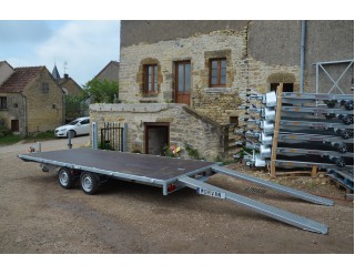 Eduard Plateau multi-usages 506 x 220 nu rampes treuil PTAC 3000 kg